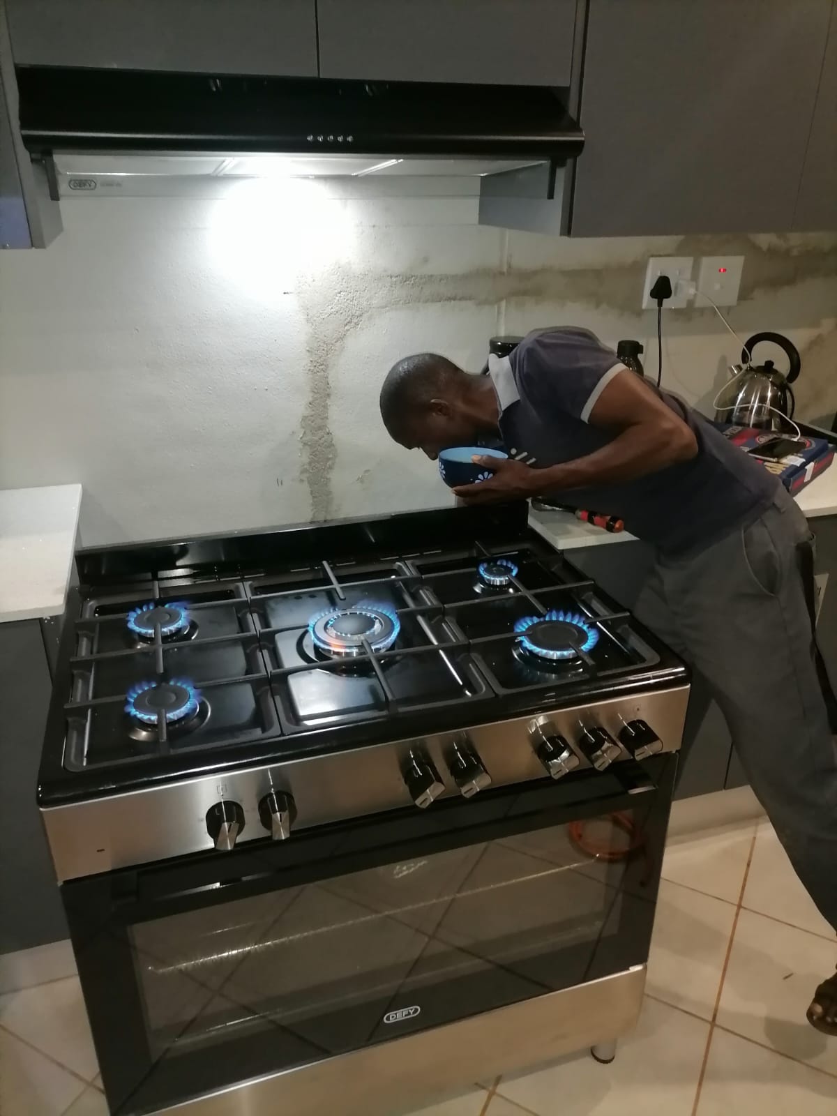 gas installation